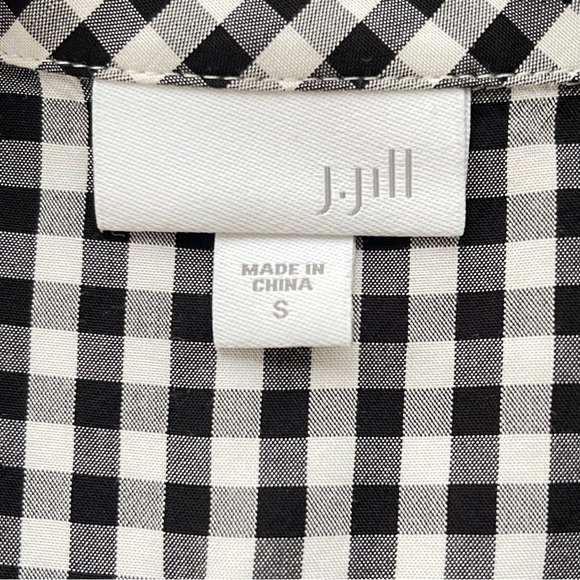 J. Jill Checkered Button Down - Picture 3 of 7